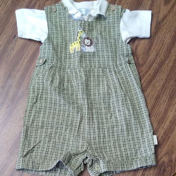 Baby Grand Vintage 18 Months Shorts Cotton Romper** - Picture 1 of 10